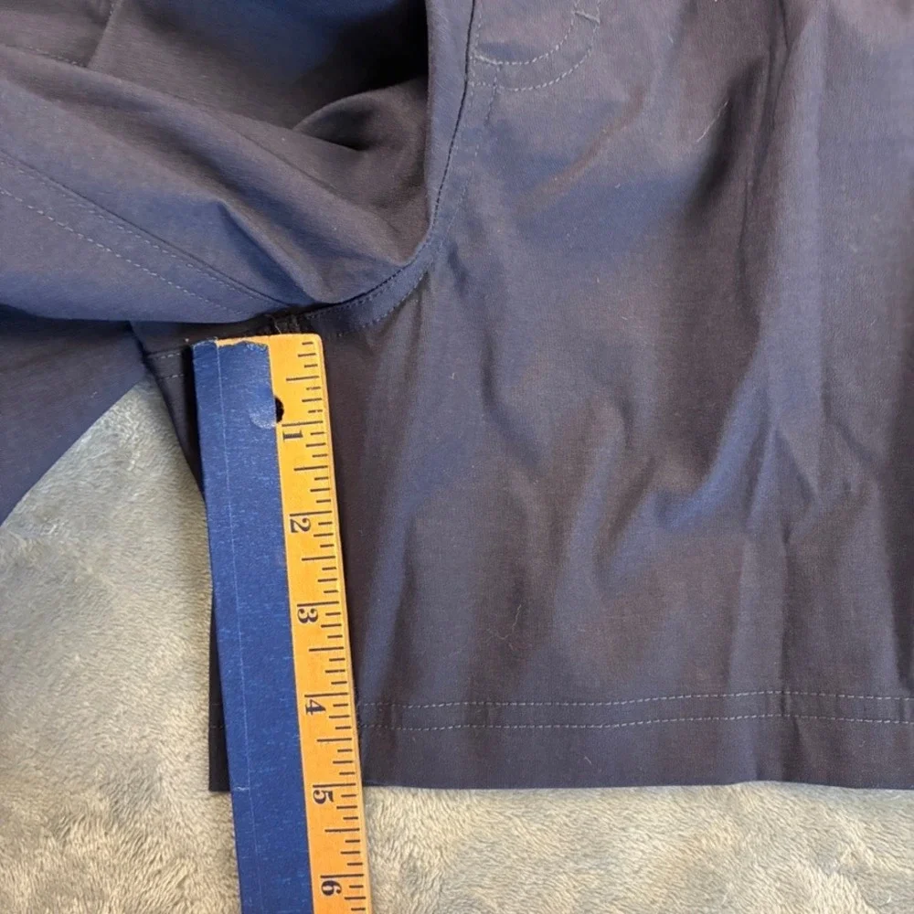 The North Face Men's Cargo Shorts Navy Blue Hiking Outdoor Stretch XL 36x5in
